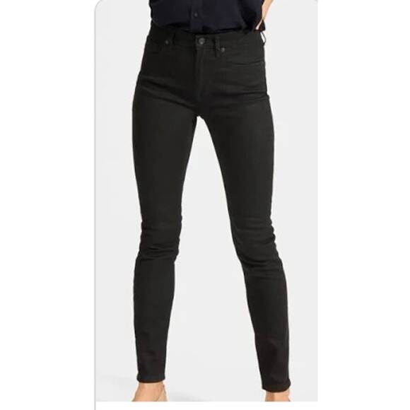 New Everlane The Mid-Rise Authentic Stretch Skinny Leg Jean Black Wash 28 - Picture 1 of 9